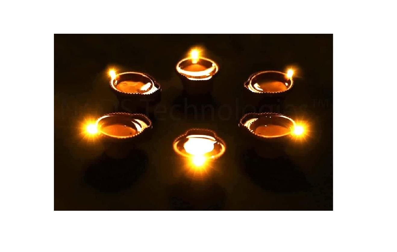 LED Water Sensor Diya